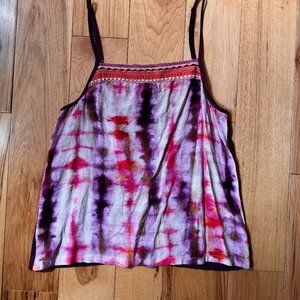Anthropologie Tie Die Tank